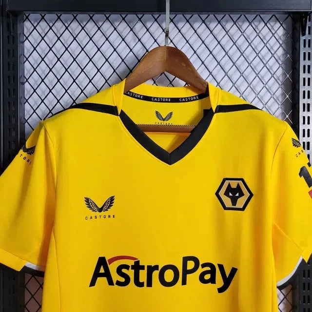 Wolverhamptom Home Shirt 22/23 - Men's Supporter Yellow