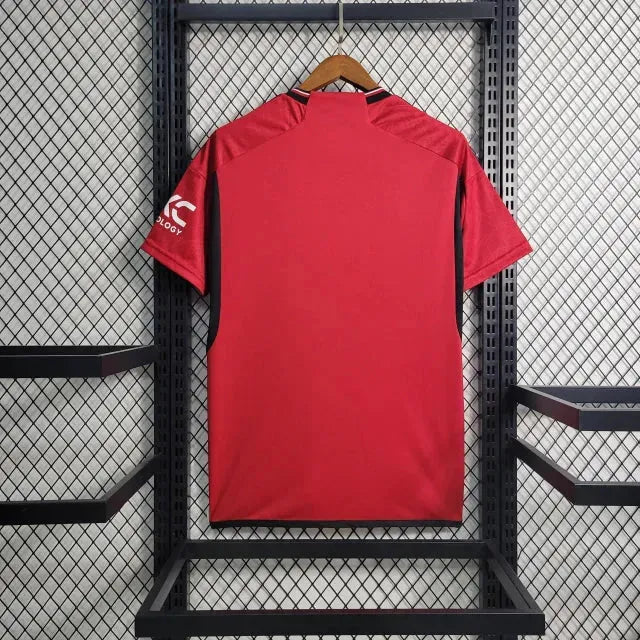 Manchester United Home Shirt 23/24 - Men's Fan Shirt Red