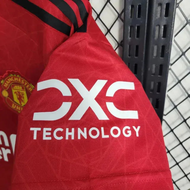 Manchester United Home Shirt 23/24 - Men's Fan Shirt Red