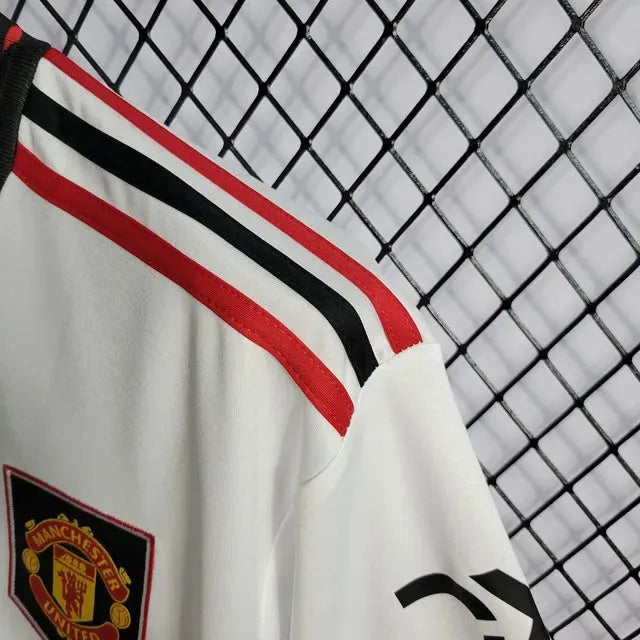 Manchester United Away Shirt 22/23 - Men's Fan White