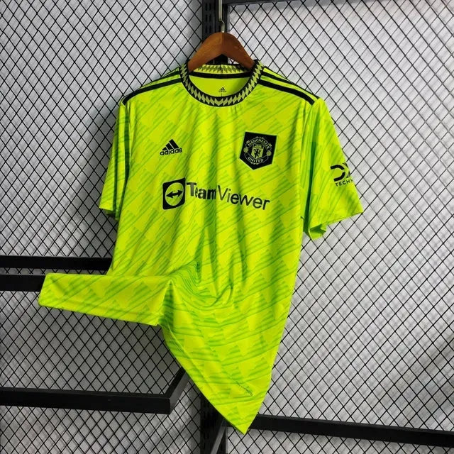 Manchester United Away Shirt 22/23 - Men's Green Fan Shirt