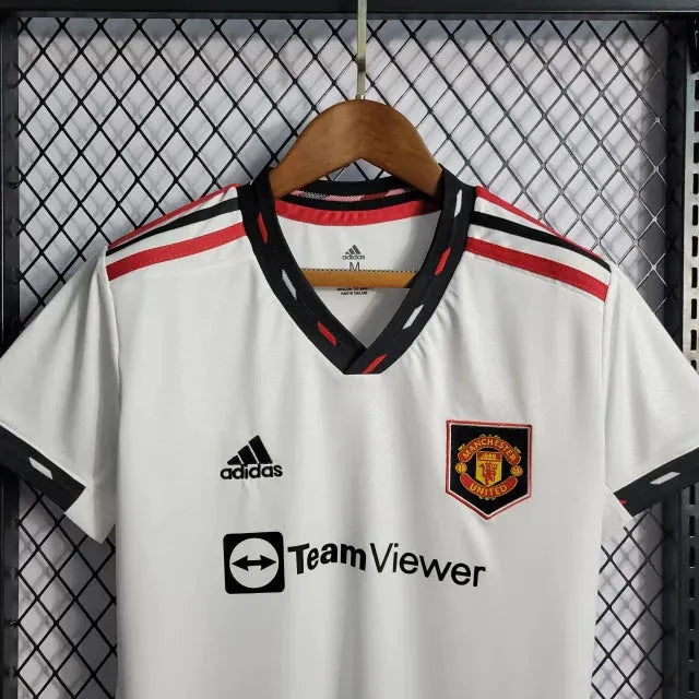 Manchester United Away Shirt 22/23 - Women's Fan White