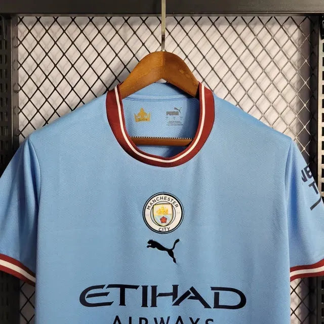Manchester City Home Shirt 22/23 - Men's Fan Shirt