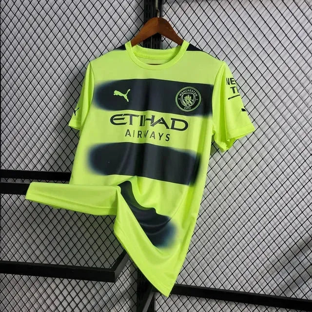 Manchester City II Away Shirt 22/23 - Men's Green Fan Shirt