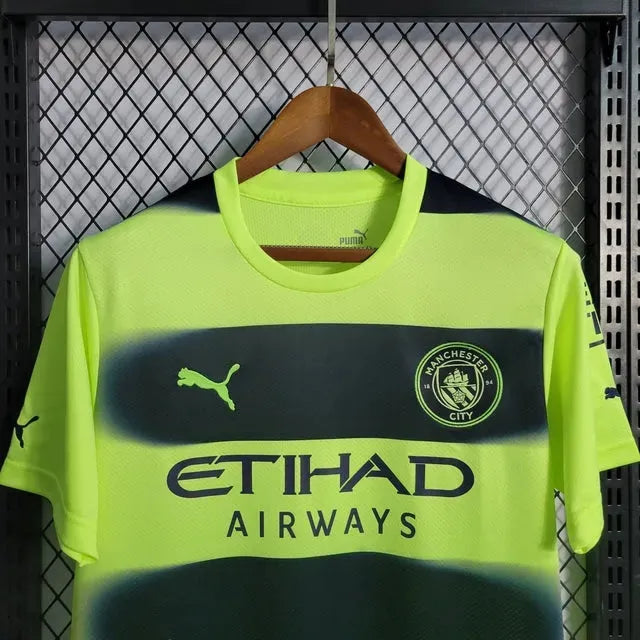 Manchester City II Away Shirt 22/23 - Men's Green Fan Shirt