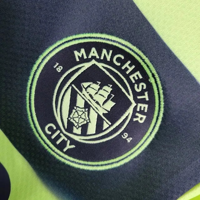 Manchester City II Away Shirt 22/23 - Men's Green Fan Shirt