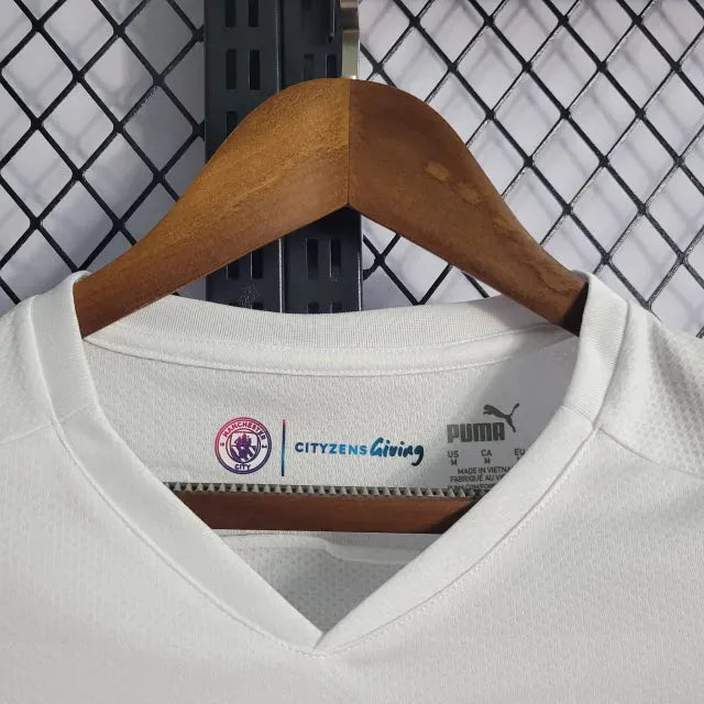 Manchester City 21/22 Men's Fan Shirt - White