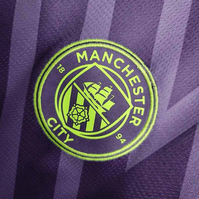Manchester City Goalkeeper Shirt 23/24 - Men's Fan Purple
