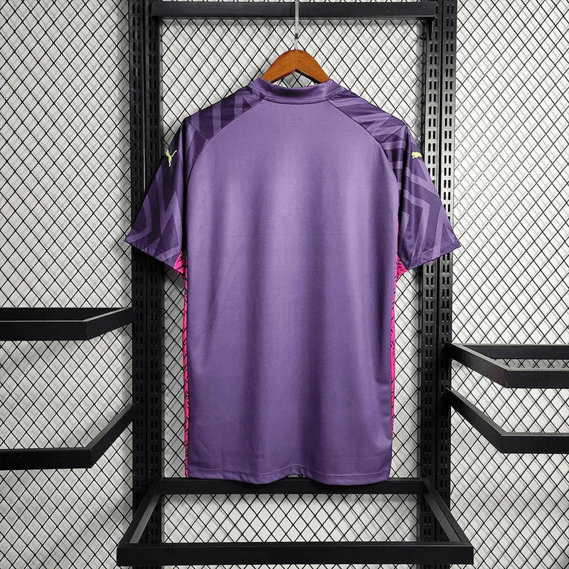 Manchester City Goalkeeper Shirt 23/24 - Men's Fan Purple