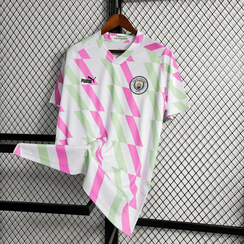 Manchester City Training Shirt 23/24 - Men's Fan Pink