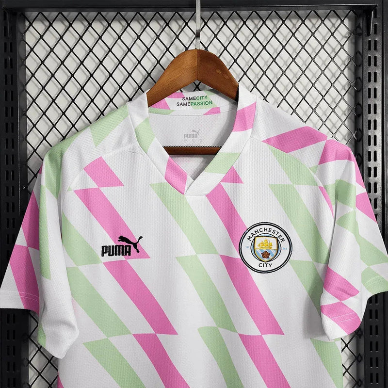 Manchester City Training Shirt 23/24 - Men's Fan Pink
