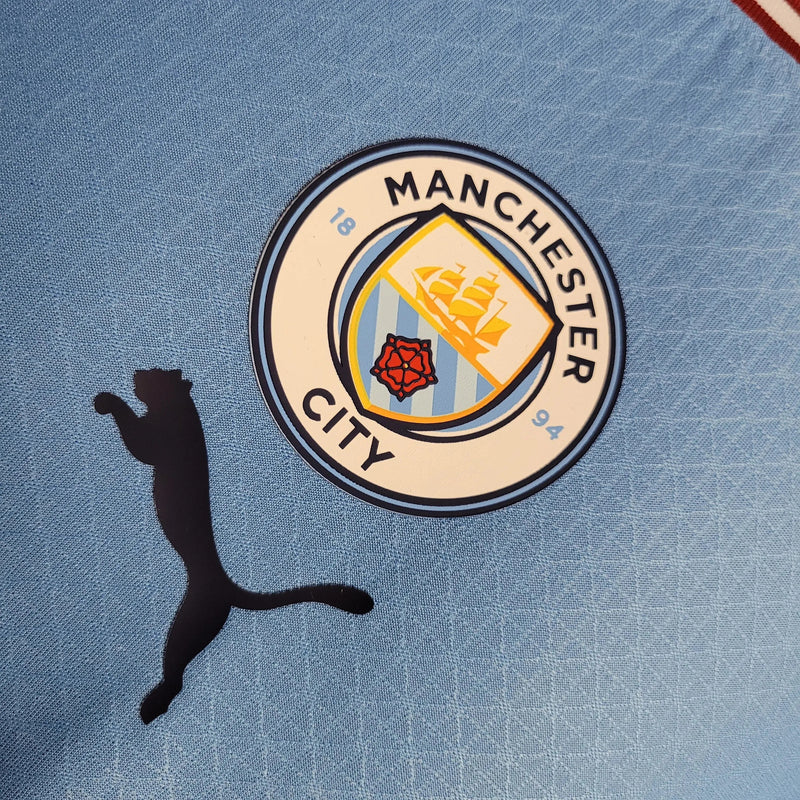 Manchester City Home Shirt 22/23 - Mens Player