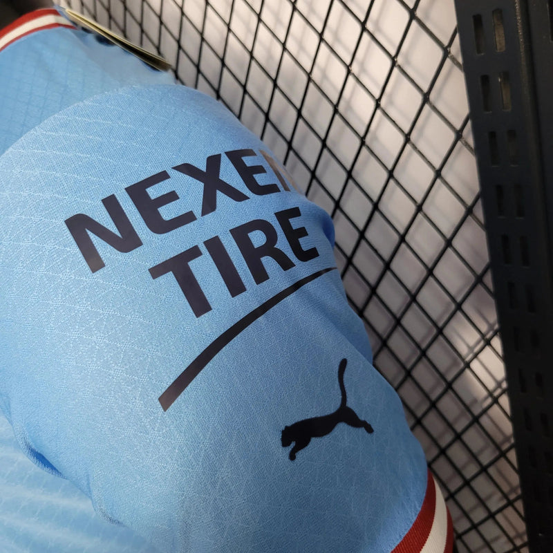 Manchester City Home Shirt 22/23 - Mens Player