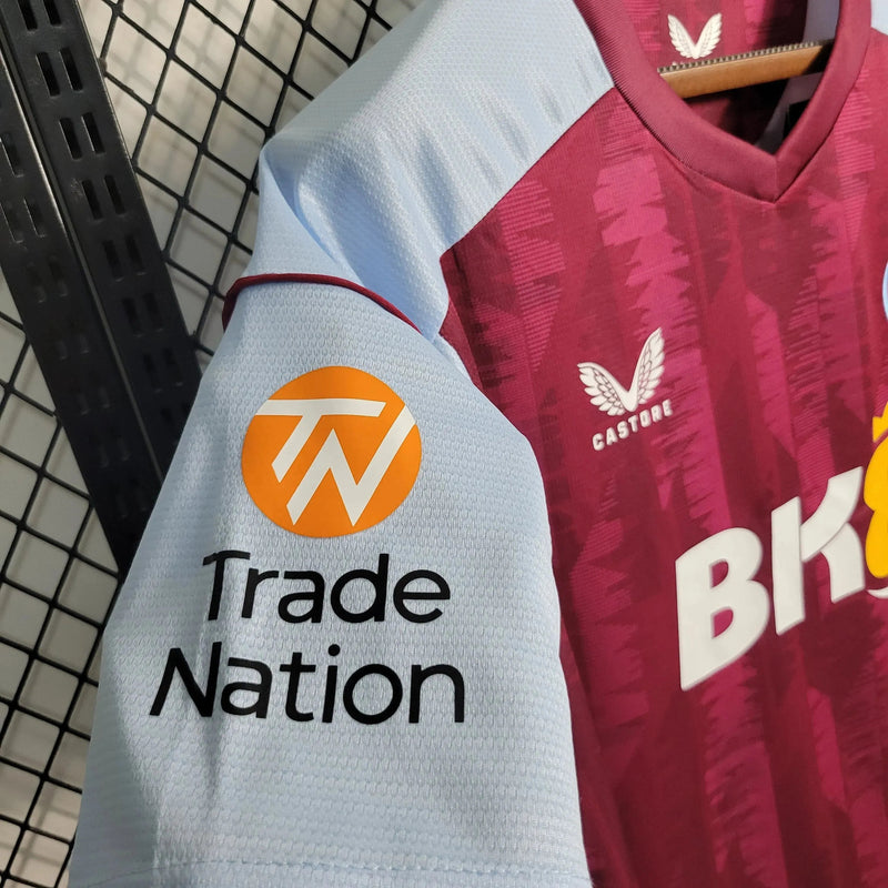 Aston Home Shirt 23/24 - Men's Fan Shirt
