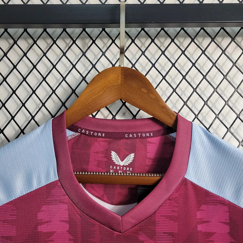 Aston Home Shirt 23/24 - Men's Fan Shirt