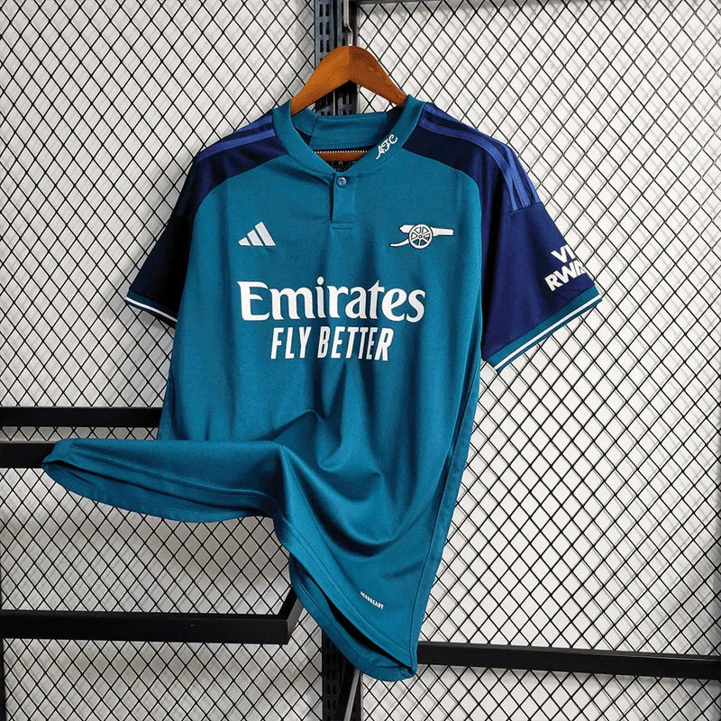 Arsenal 23/24 Away Shirt - Men's Blue Fan Shirt