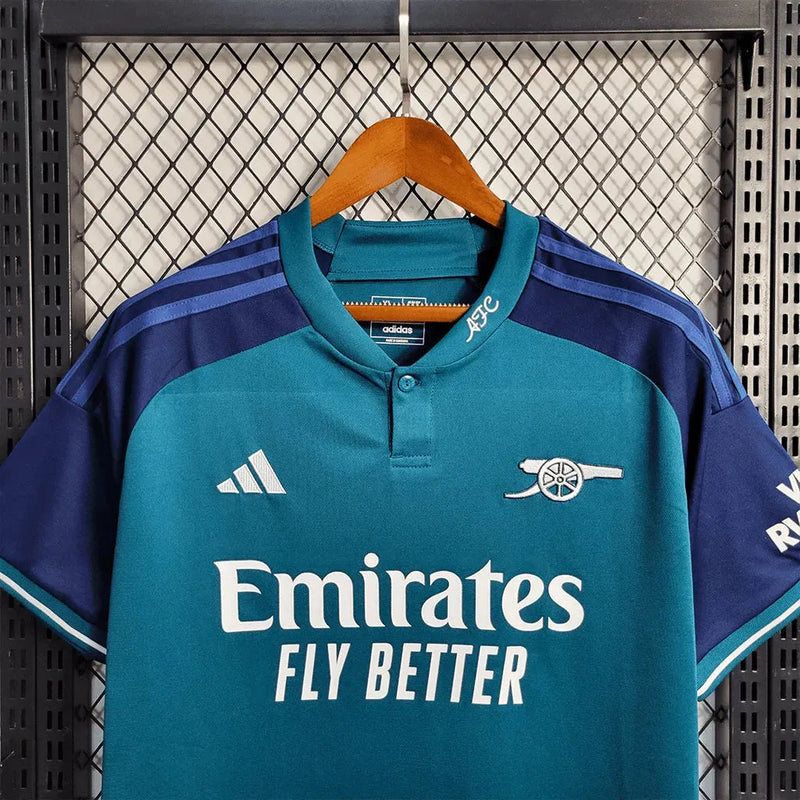 Arsenal 23/24 Away Shirt - Men's Blue Fan Shirt