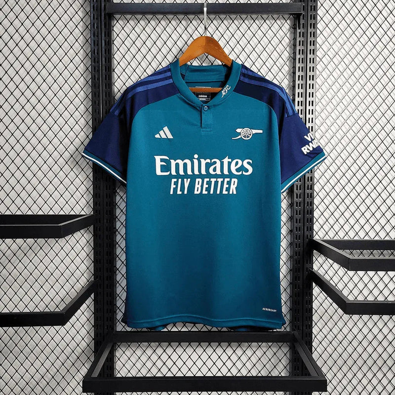 Arsenal 23/24 Away Shirt - Men's Blue Fan Shirt
