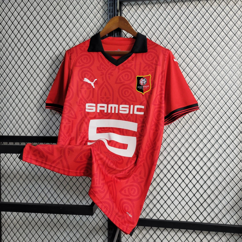 Stade Rennais Home Shirt 23/24 - Men's Fan Shirt