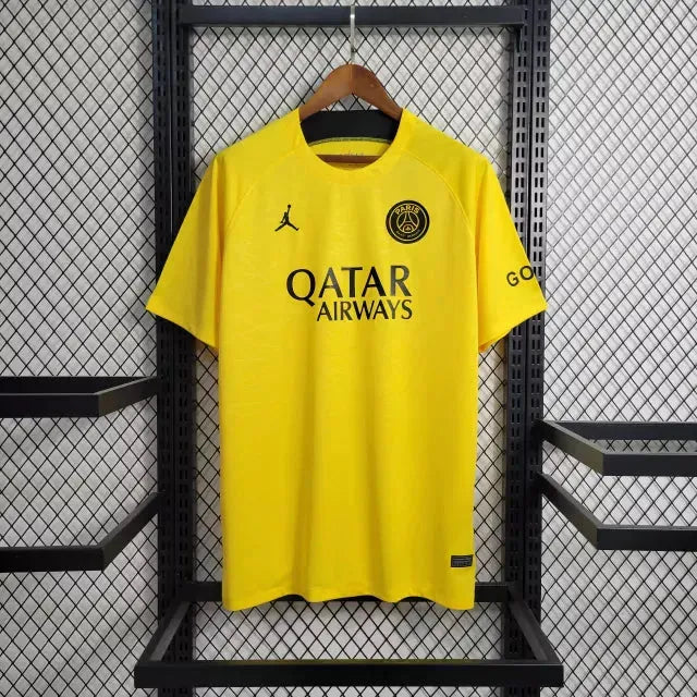 PSG Training Shirt 23/24 - Men's Fan Yellow