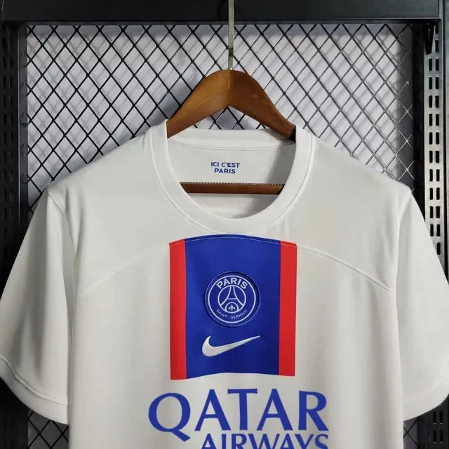 PSG Paris Away Shirt 22/23 - Men's White Fan Shirt