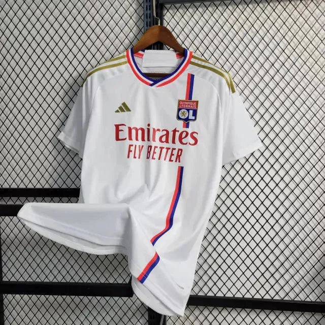 Lyon Home Shirt 23/24 - Men's Fan Shirt