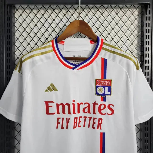 Lyon Home Shirt 23/24 - Men's Fan Shirt