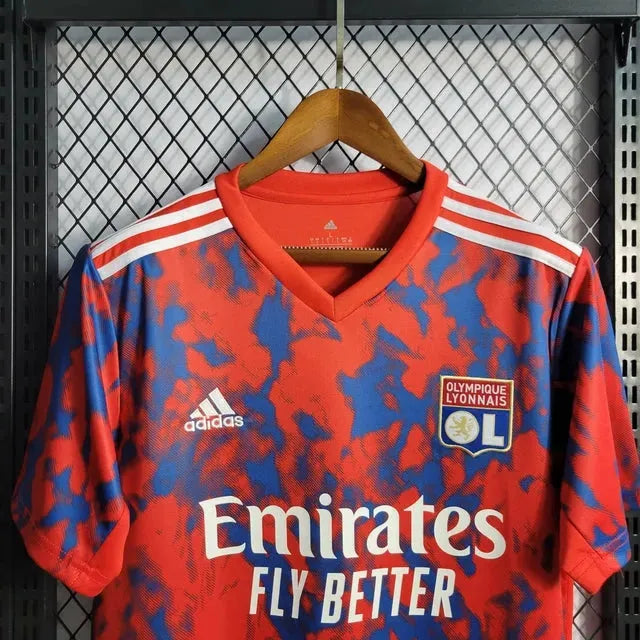 Lyon Away Shirt 22/23 - Men's Fan Shirt