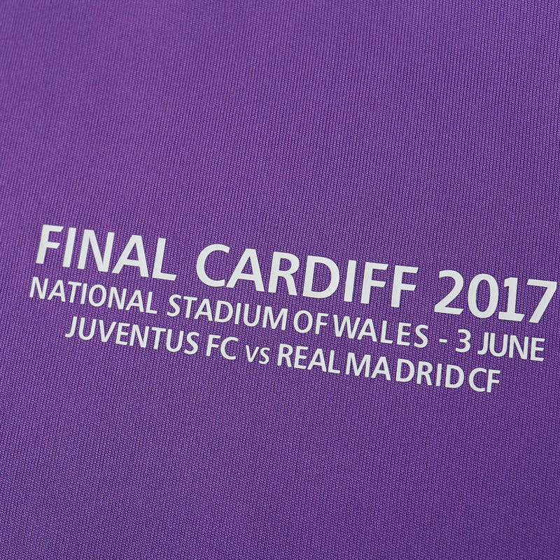 Real Madrid Retro Away Shirt 17/18 - Mens Fan Purple