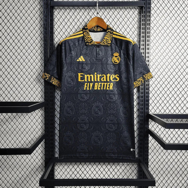 Real Madrid Concept 23/24 Shirt - Men's Fan Black