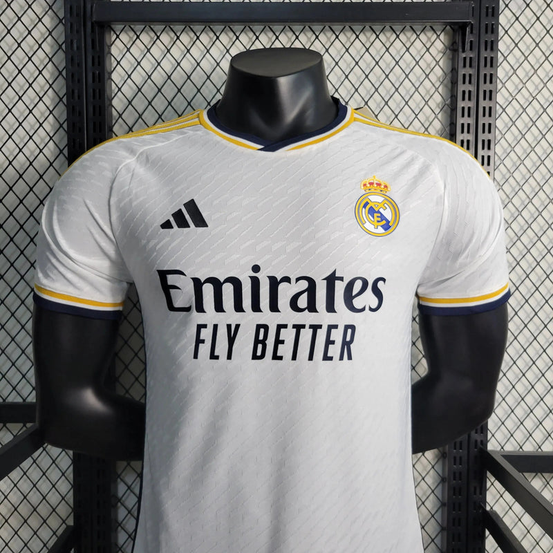 Real Madrid Home Shirt 23/24 - Men's Player White