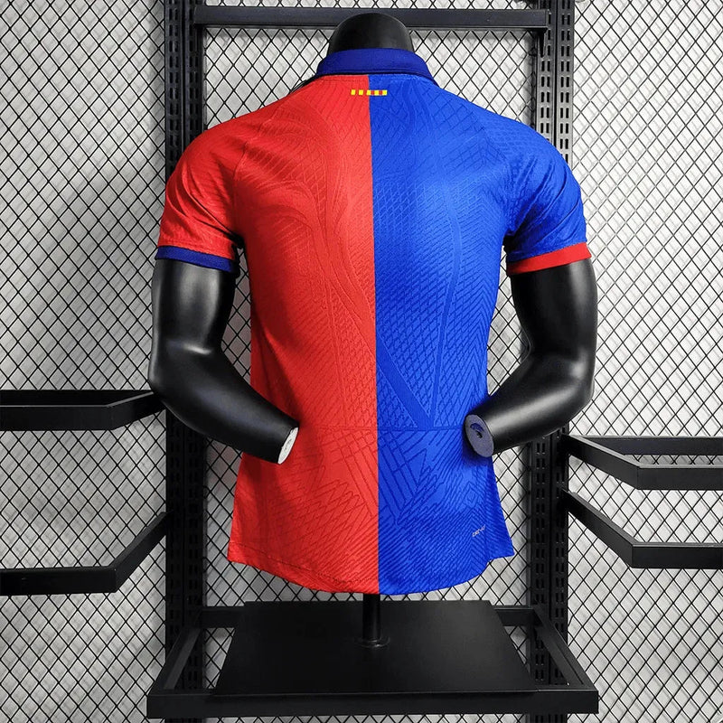 Barcelona Classic 23/24 Shirt - Men's Player Blue and Red