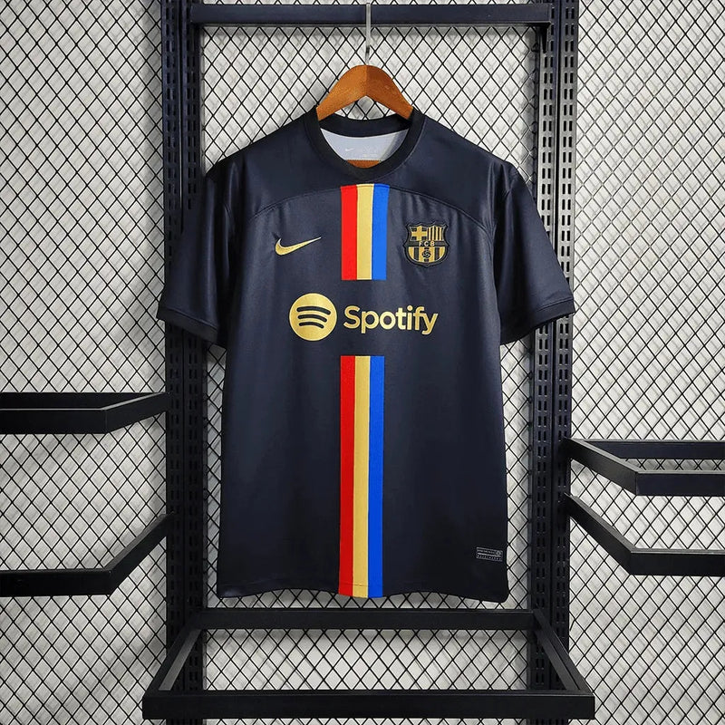 Barcelona Classic 23/24 Shirt - Men's Fan Black