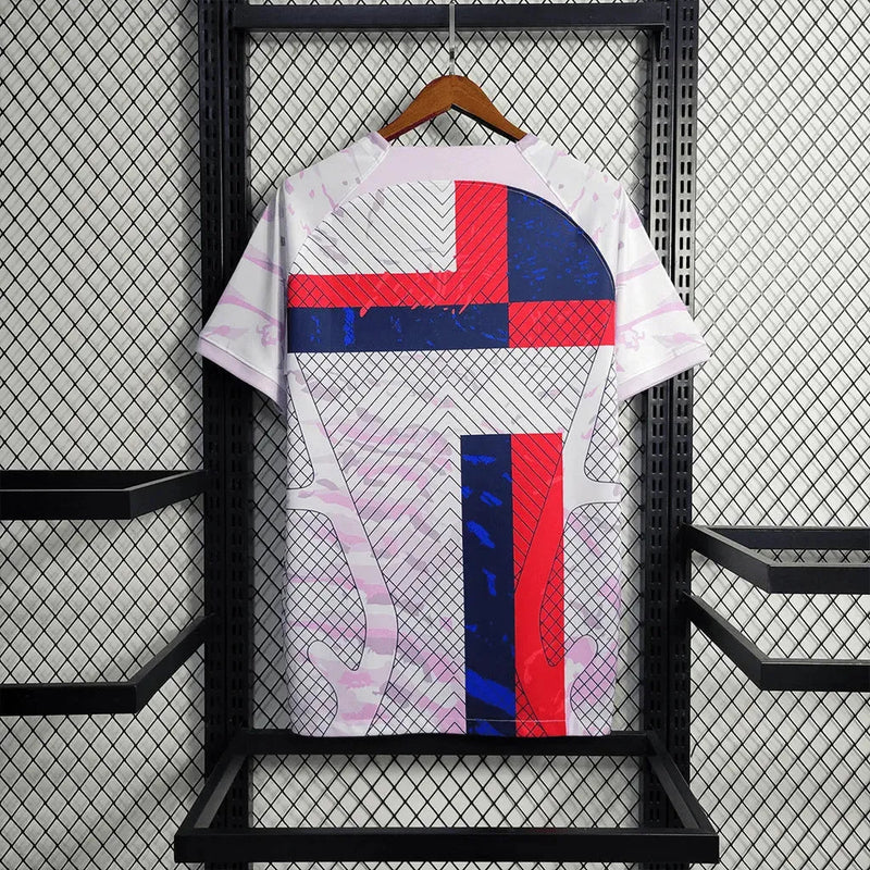 Barcelona Training Jersey 23/24 - Men's Fan White Shirt