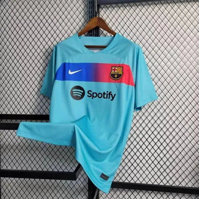 Barcelona 23/24 Shirt - Men's Fan Blue