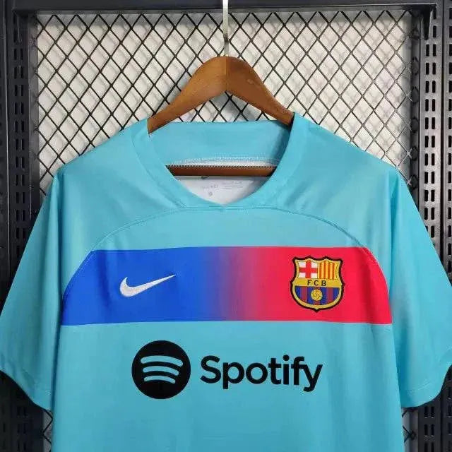 Barcelona 23/24 Shirt - Men's Fan Blue