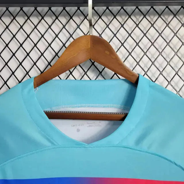 Barcelona 23/24 Shirt - Men's Fan Blue