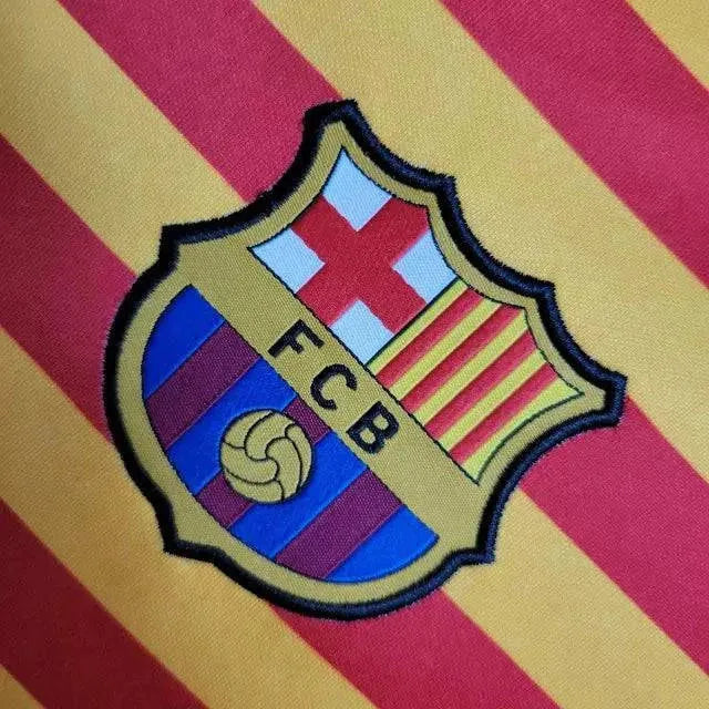 Barcelona IV Away Shirt 23/24 - Men's Fan Yellow