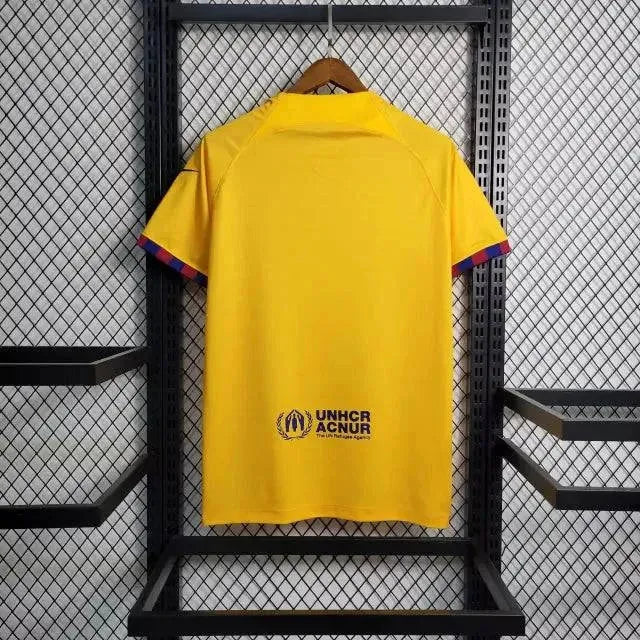 Barcelona IV Away Shirt 23/24 - Men's Fan Yellow