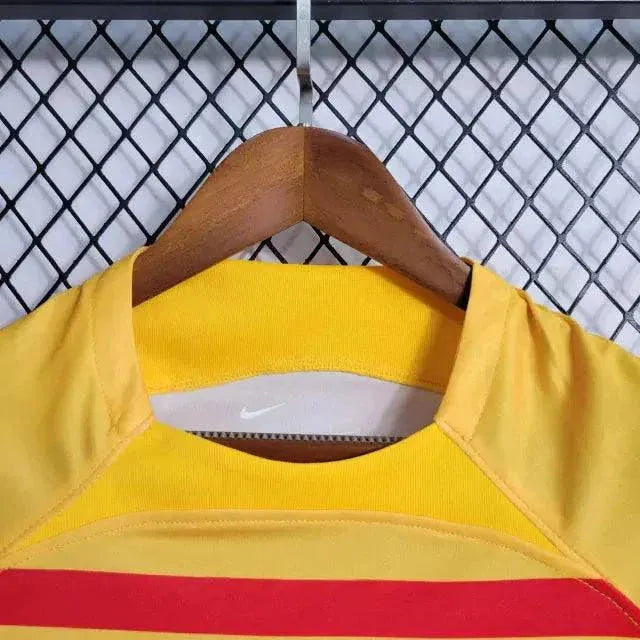 Barcelona IV Away Shirt 23/24 - Men's Fan Yellow