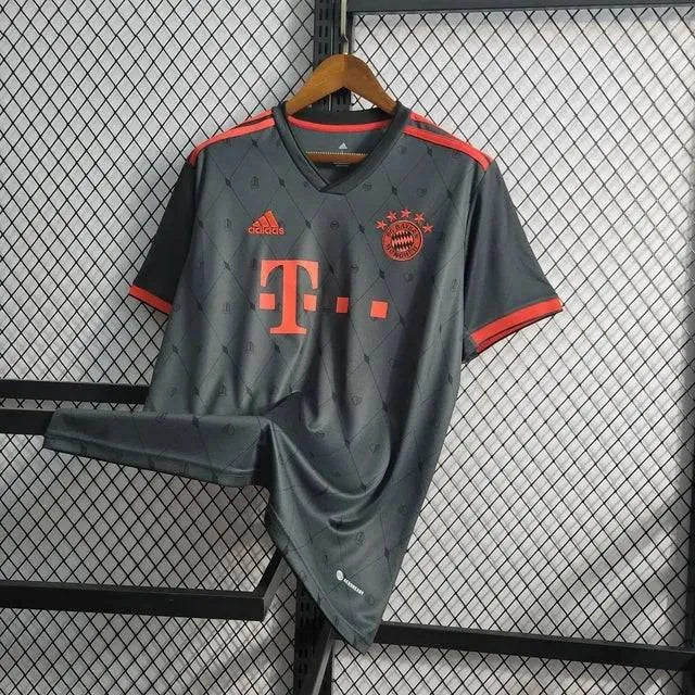 Bayern Munich Away Shirt 22/23 - Men's Fan Black