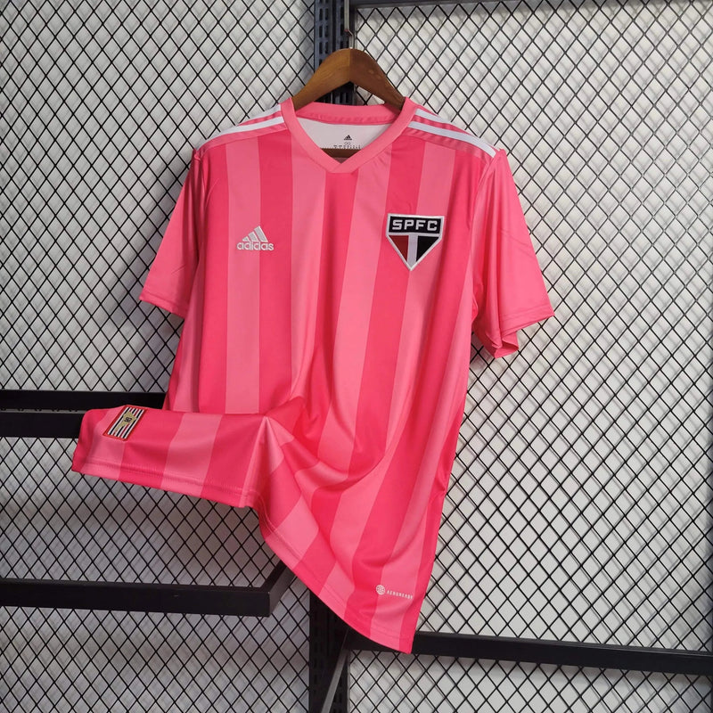 São Paulo Special Edition 22/23 Shirt - Men's Pink Fan Shirt