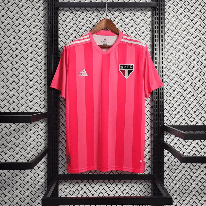 São Paulo Special Edition 22/23 Shirt - Men's Pink Fan Shirt