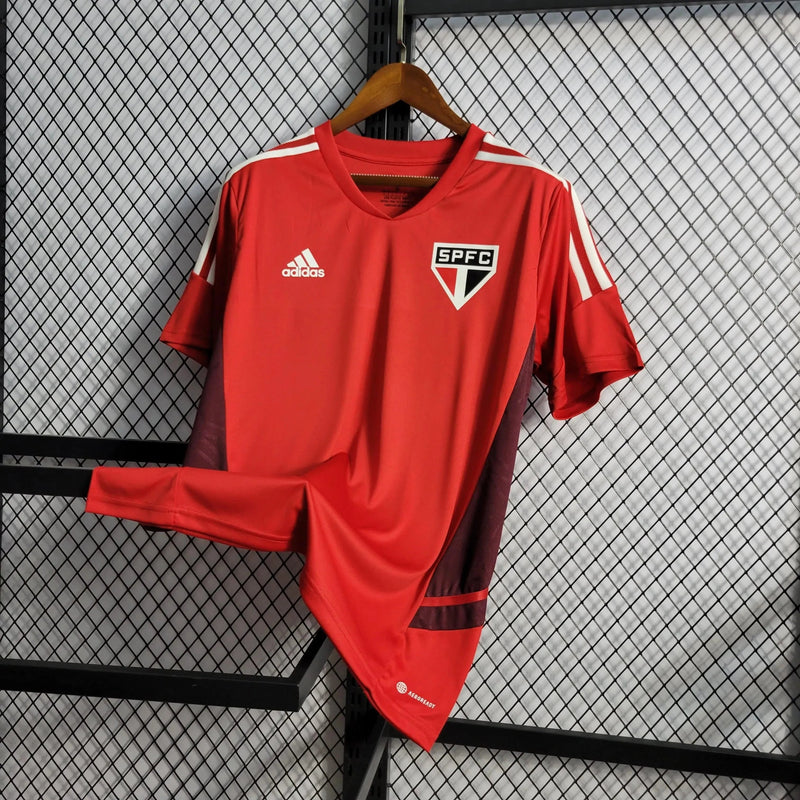 Sao Paulo Training Shirt 22/23 - Men's Fan Red