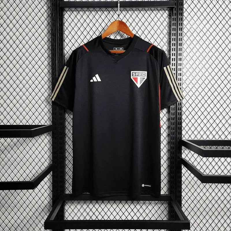 Sao Paulo Training Shirt 23/24 - Men's Fan Black