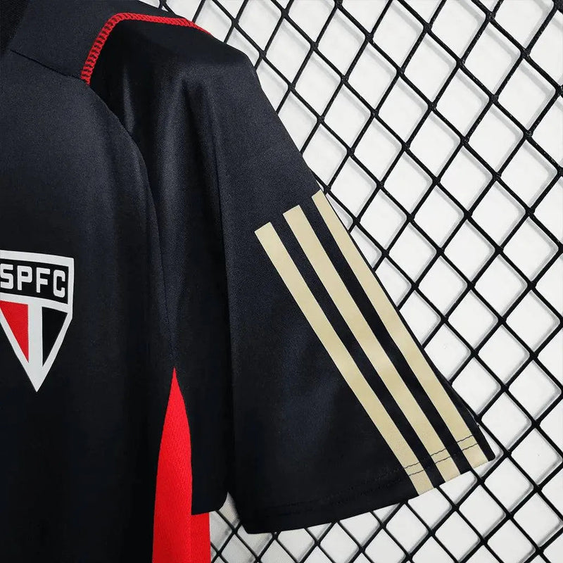 Sao Paulo Training Shirt 23/24 - Men's Fan Black