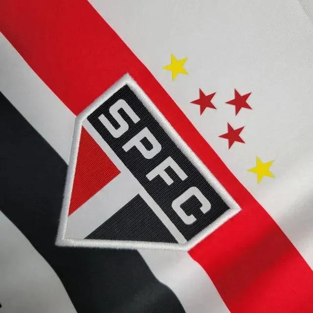 São Paulo Home Shirt 23/24 - Men's White Fan Shirt