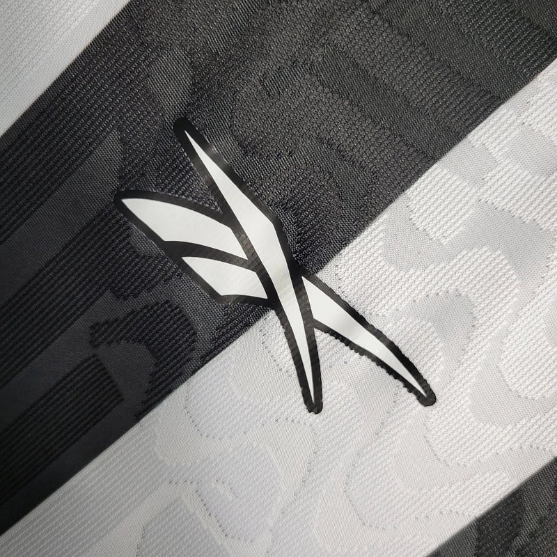 Bota Fogo Home Shirt 23/24 - Men's Fan Black and White