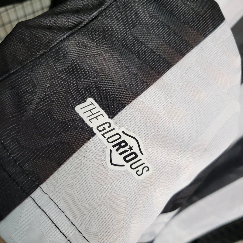 Bota Fogo Home Shirt 23/24 - Men's Fan Black and White