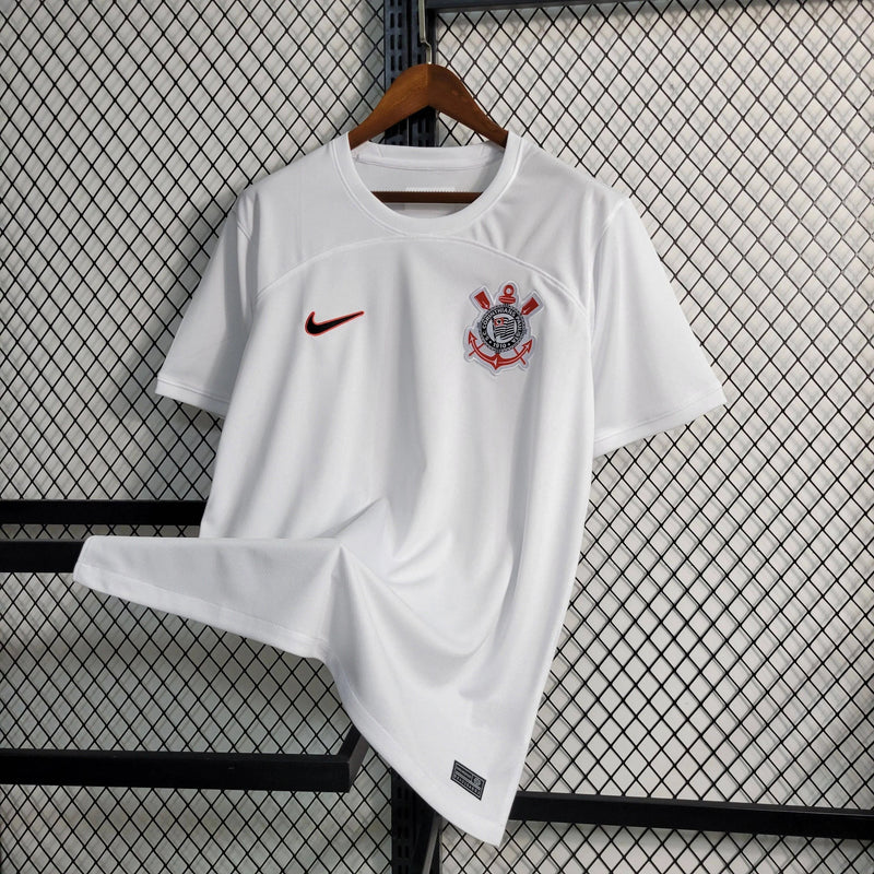 Timão Home Shirt 23/24 - Men's White Fan Shirt